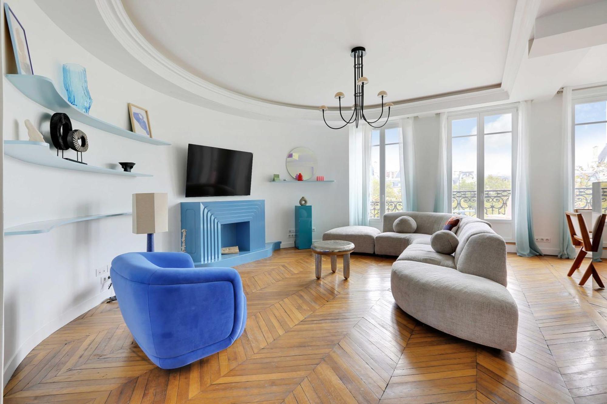 Elegant & Spacieux - 3br-6p - Republiq Apartment Paris